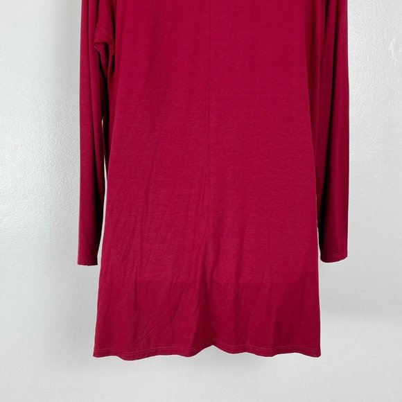 Eileen Fisher Mock Neck Lightweight Viscose Jersey - Picture 7 of 11